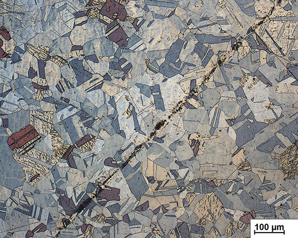 Microstruttura Acciaio Inox